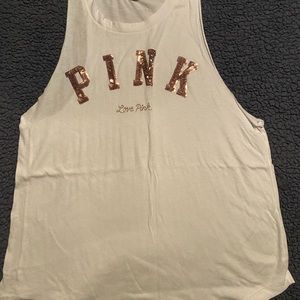 VS Pink tank top. Size medium.